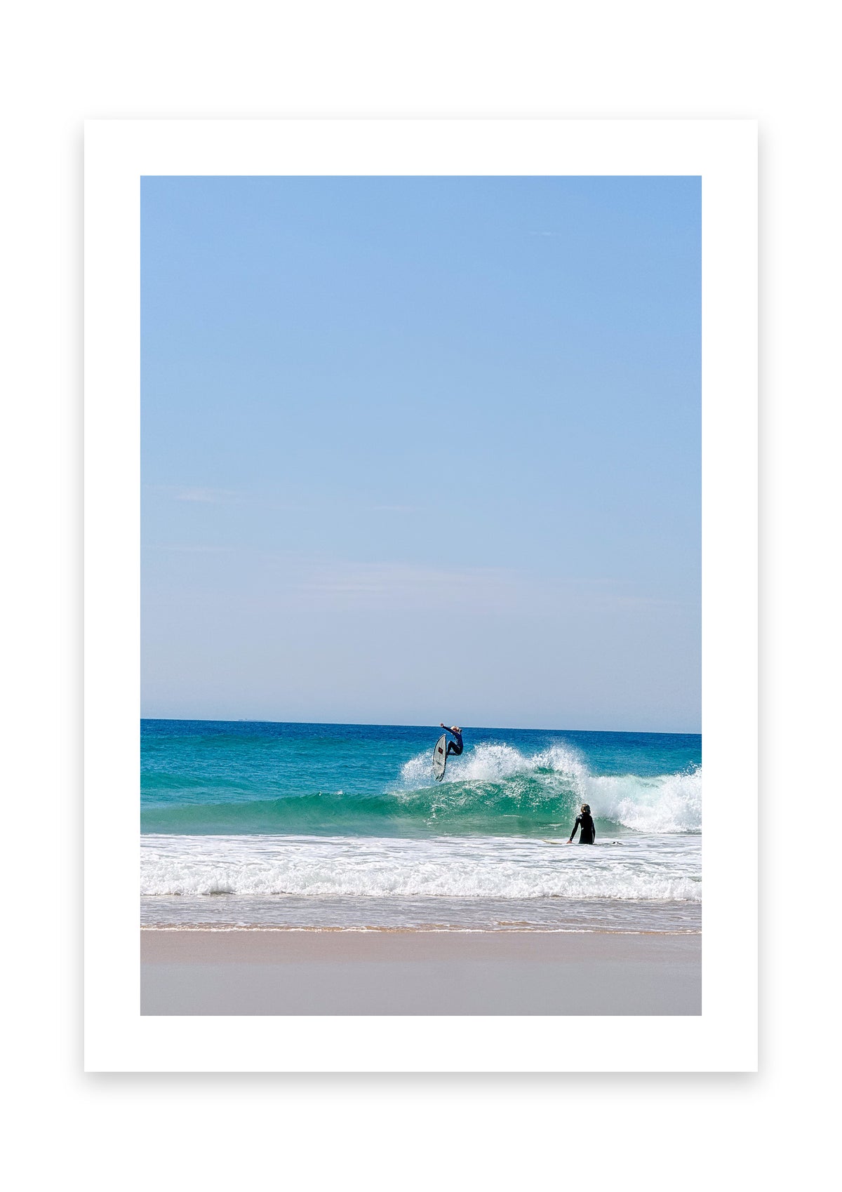 A Wave to Himself