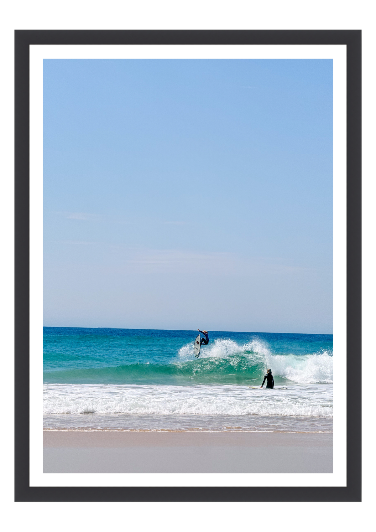 A Wave to Himself