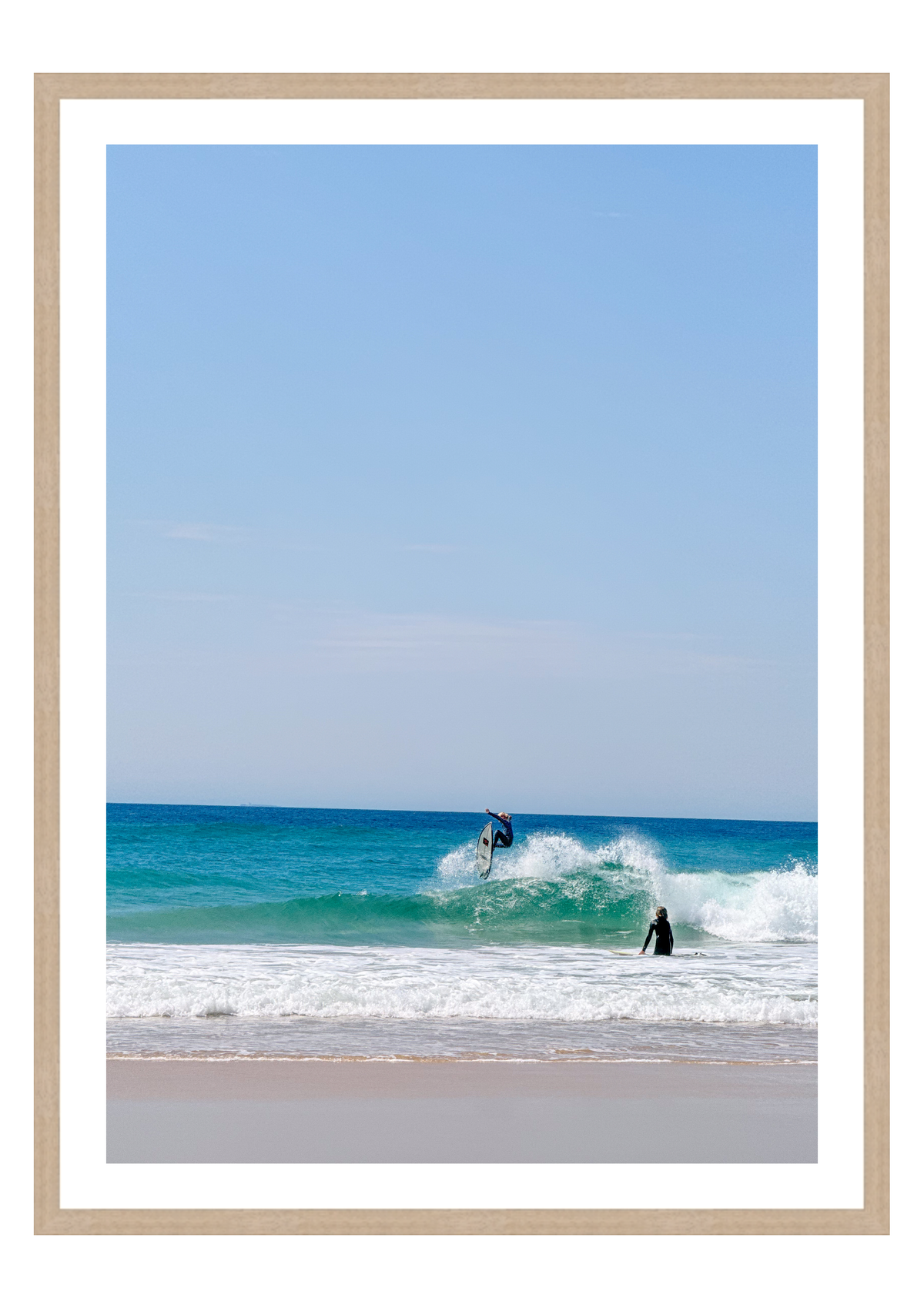 A Wave to Himself