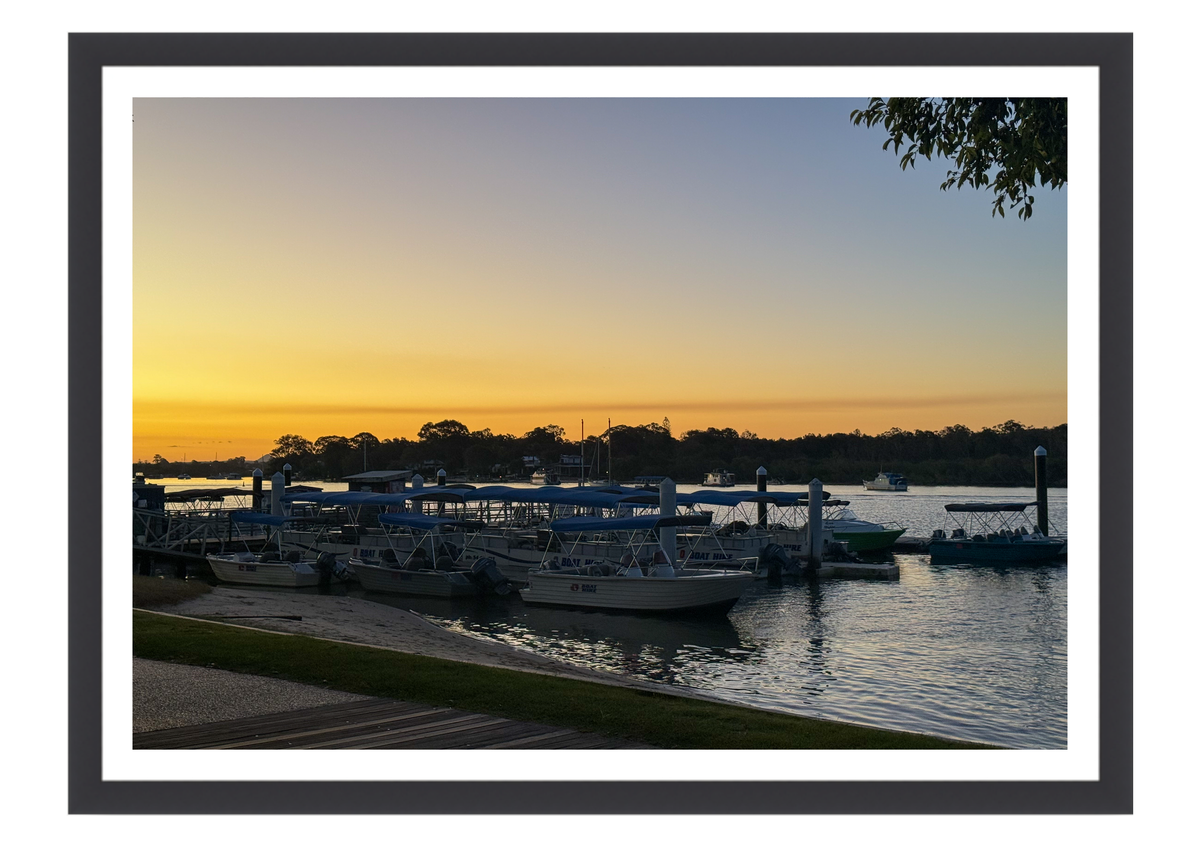 Dusk on the River