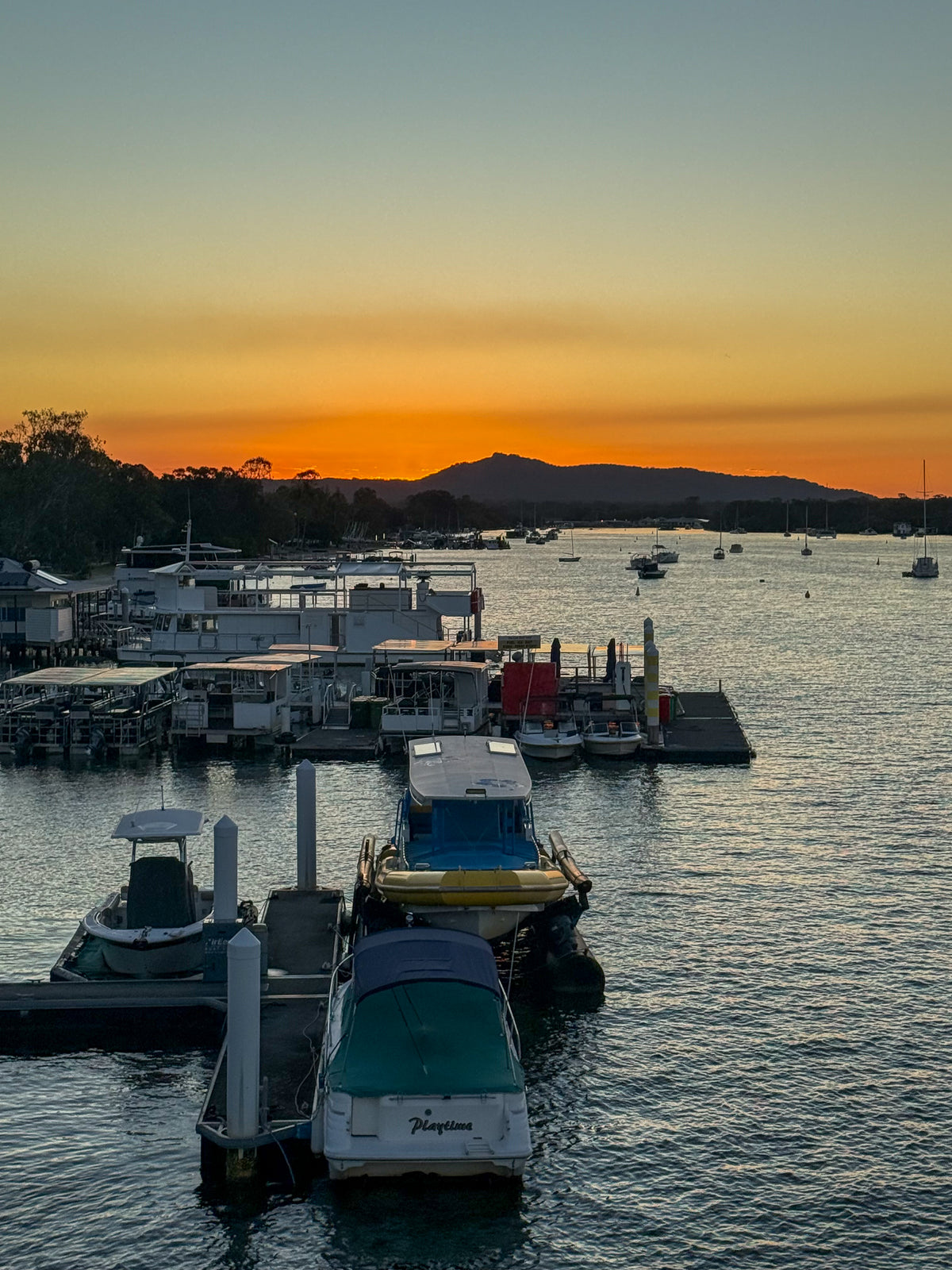 Evening at the Marina