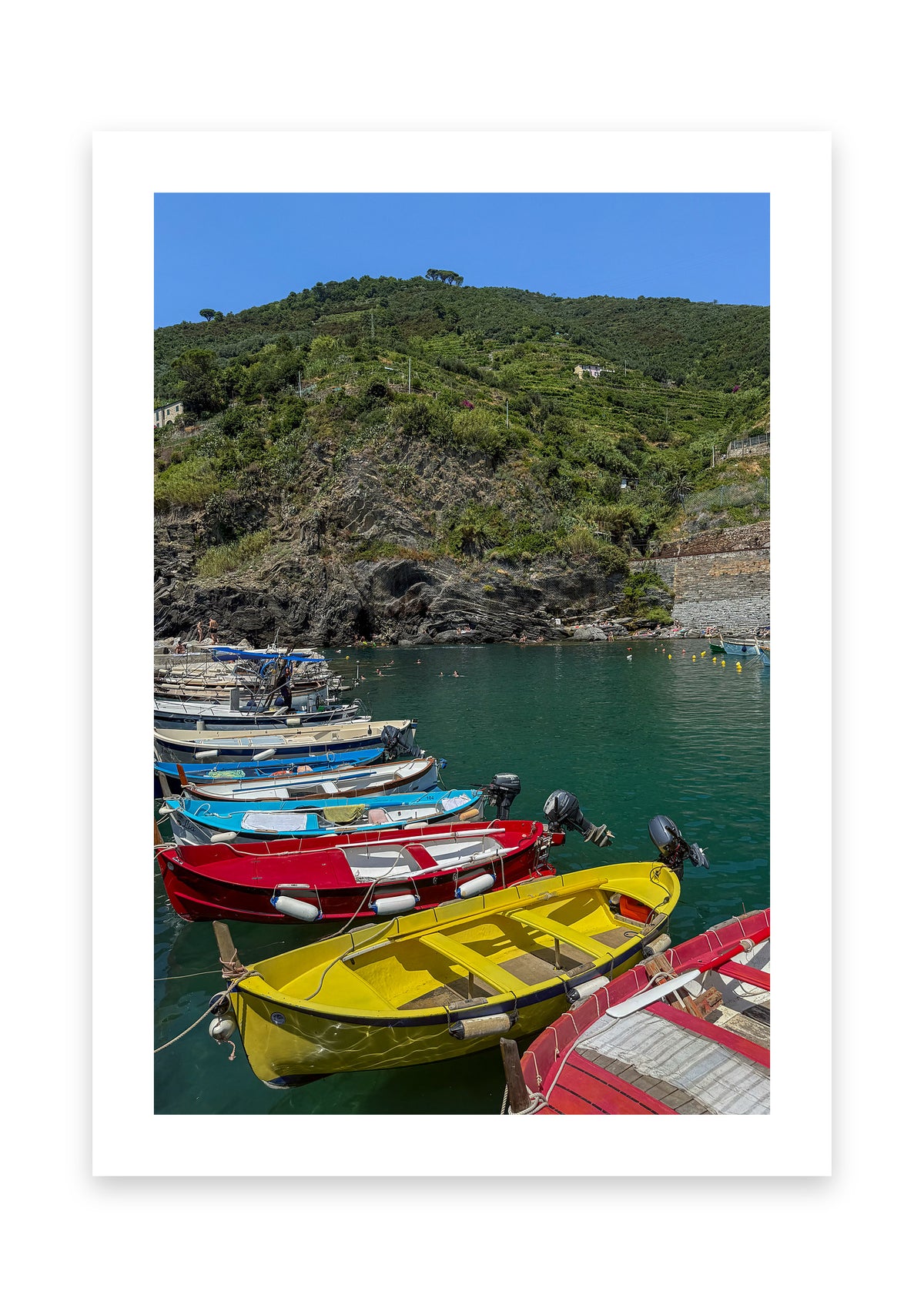 Fishing Boats at Vernazza