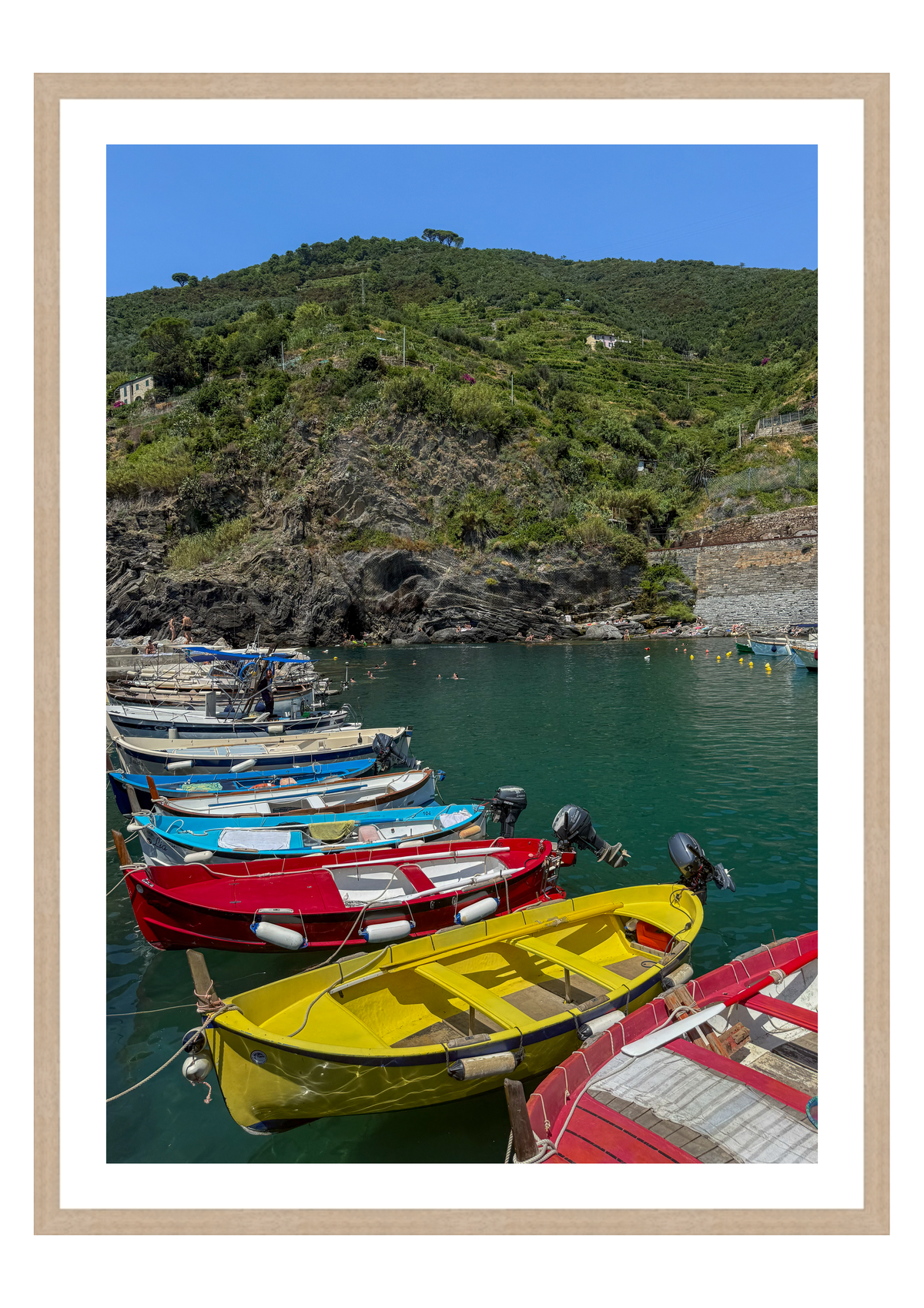 Fishing Boats at Vernazza