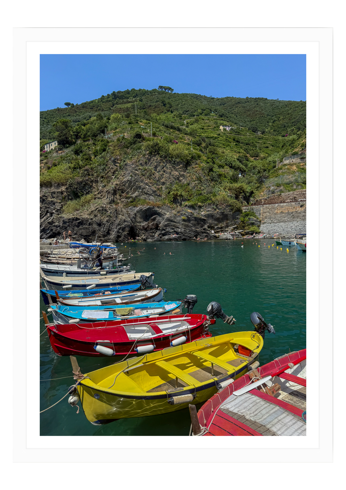 Fishing Boats at Vernazza