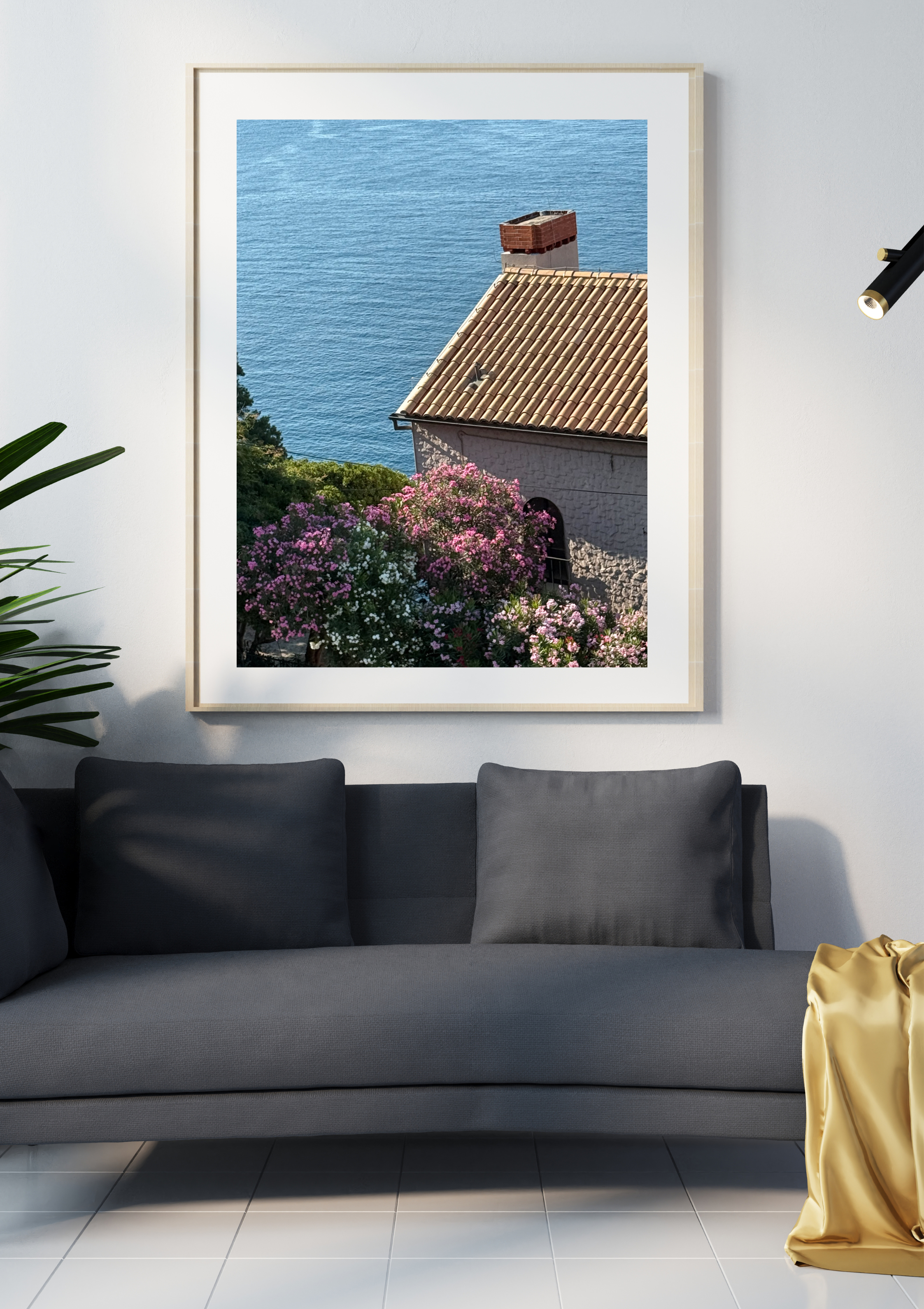 Historic seafront of Dubrovnik, Croatia – photographic wall art print