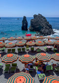 The sea at Monterosso al Mare, Cinque Terre – photographic wall art print