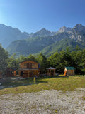 Morning at the Edge of the Mountains