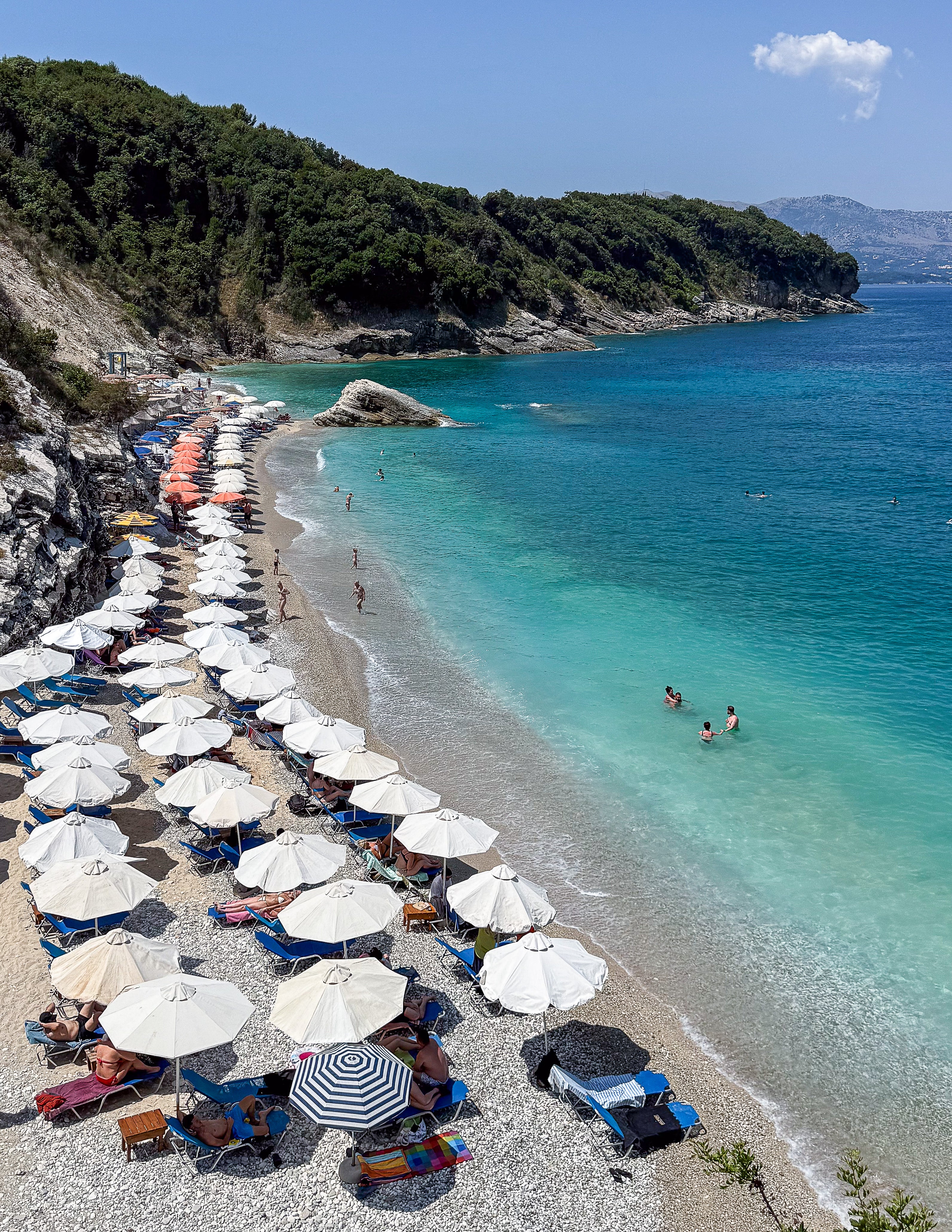 Pilebardha Beach on the Albanian coast – photographic wall art print