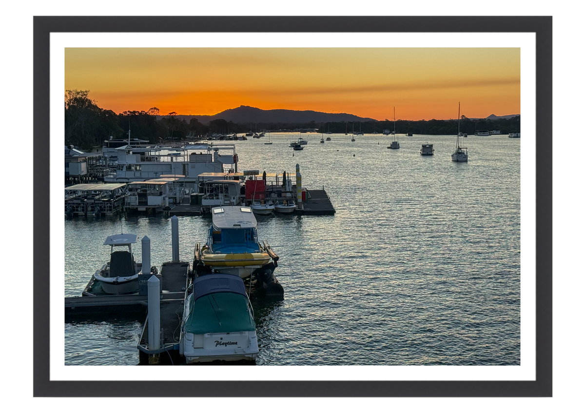 Sunset at the Marina