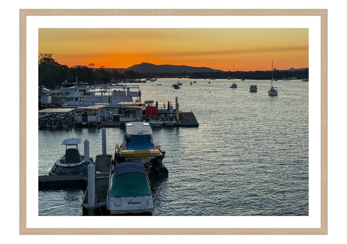 Sunset at the Marina