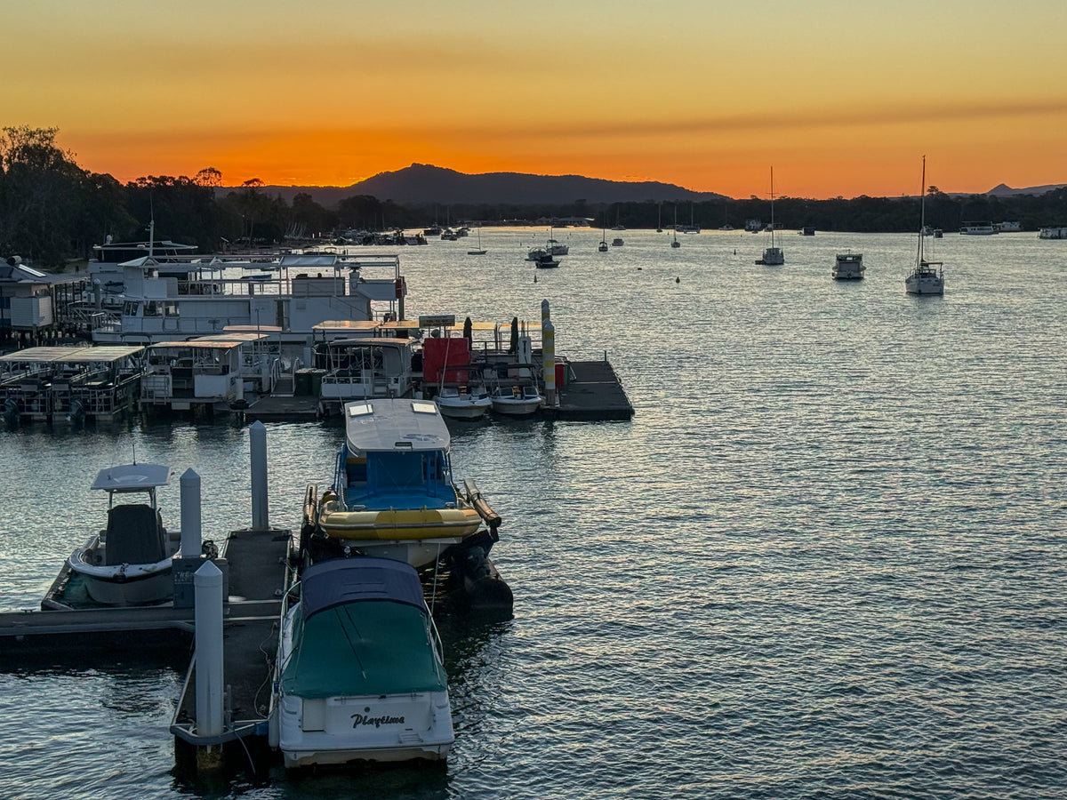 Sunset at the Marina