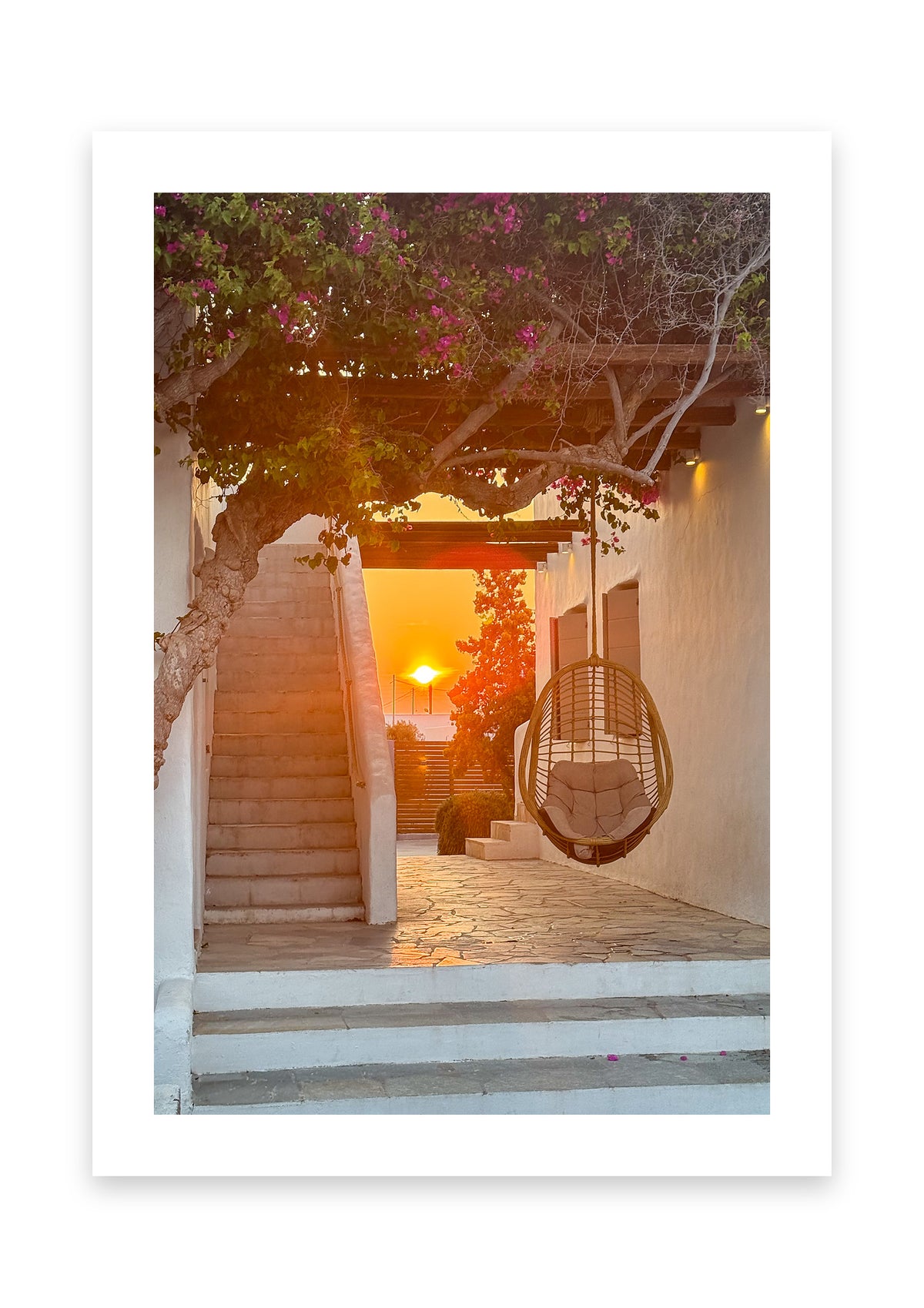 Sunset on the Aegean