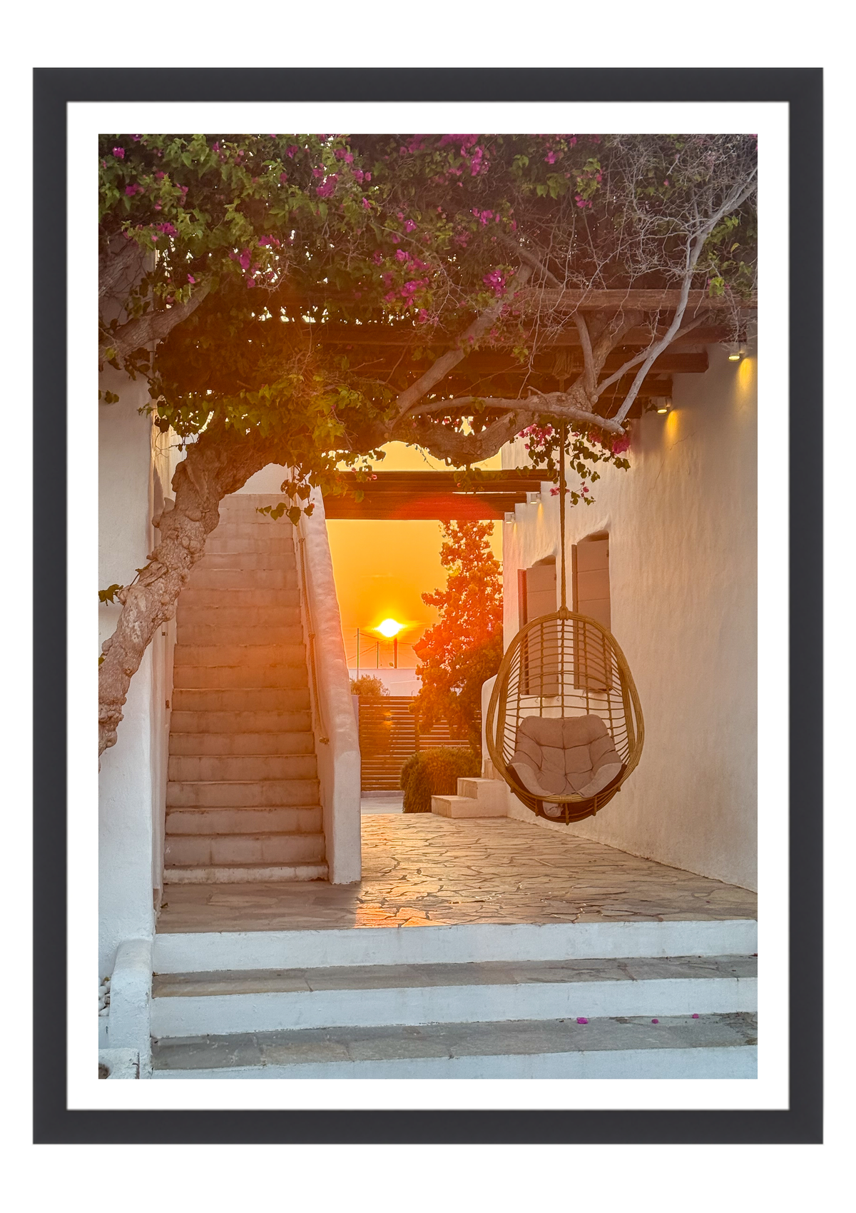 Sunset on the Aegean