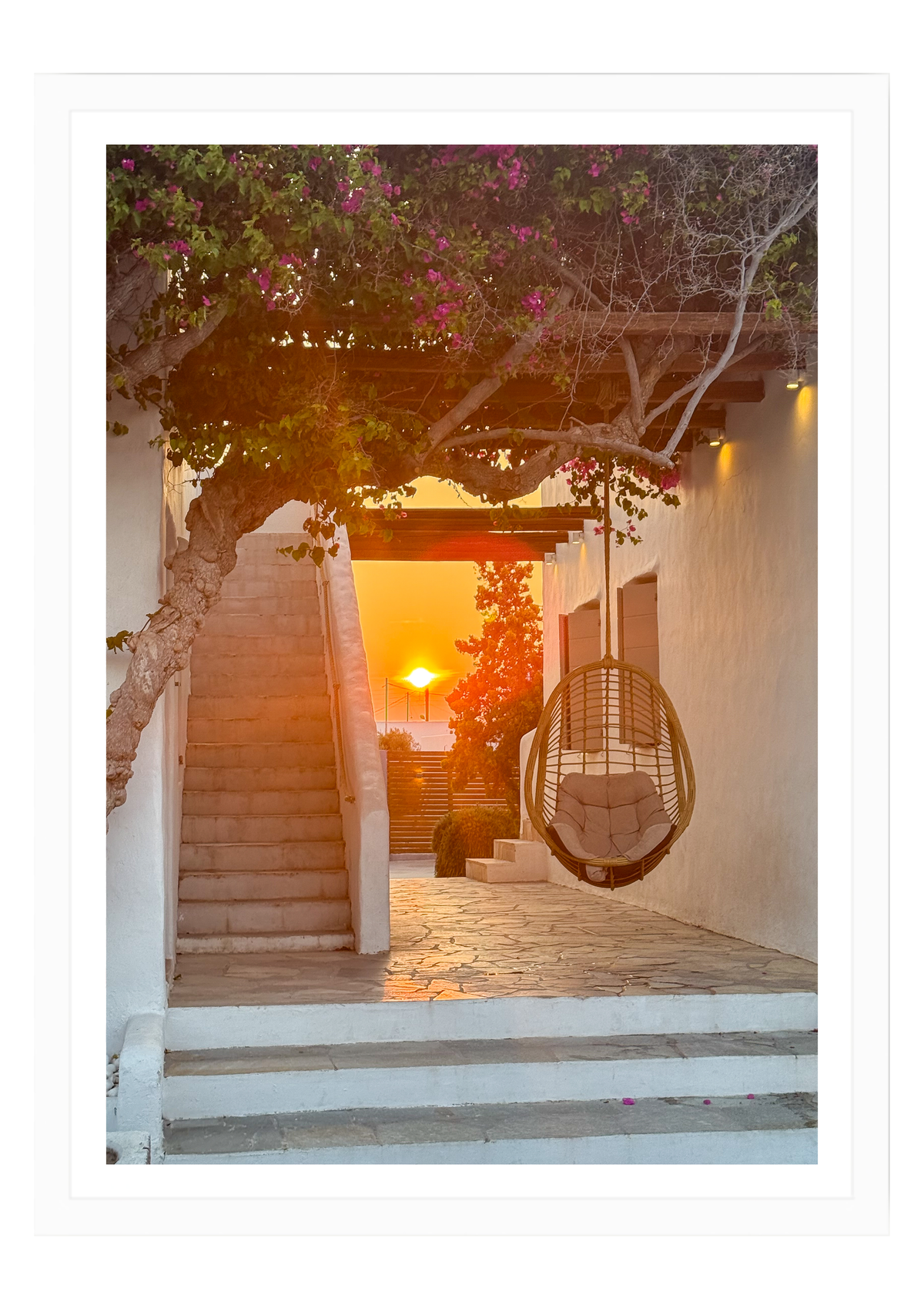 Sunset on the Aegean