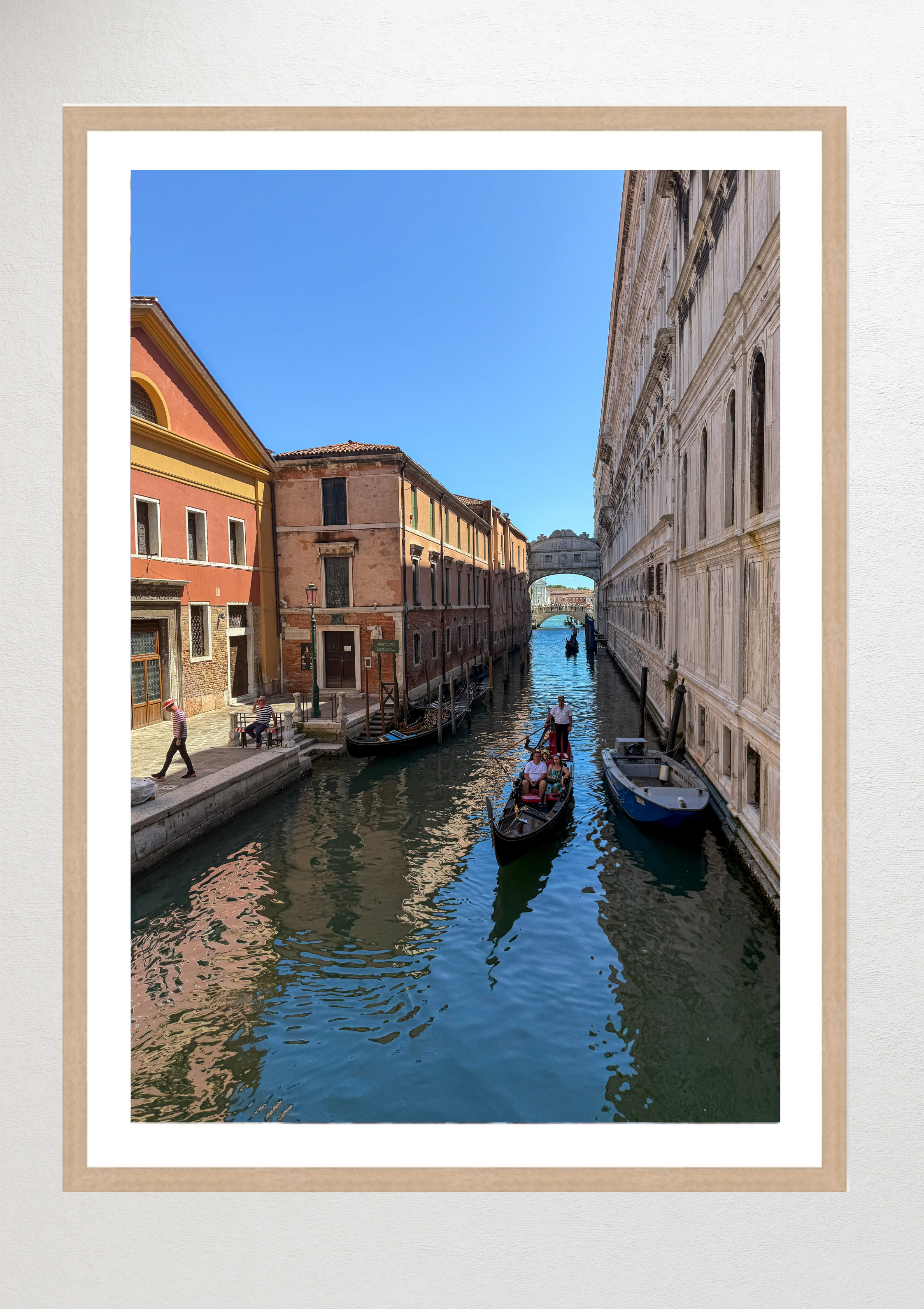 A warm evening in Venice, Italy – photographic wall art print