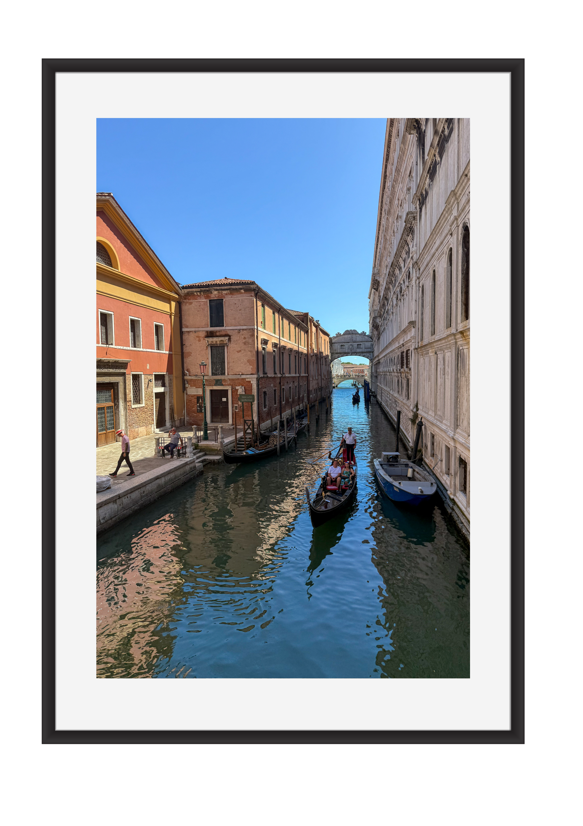 A warm evening in Venice, Italy – photographic wall art print