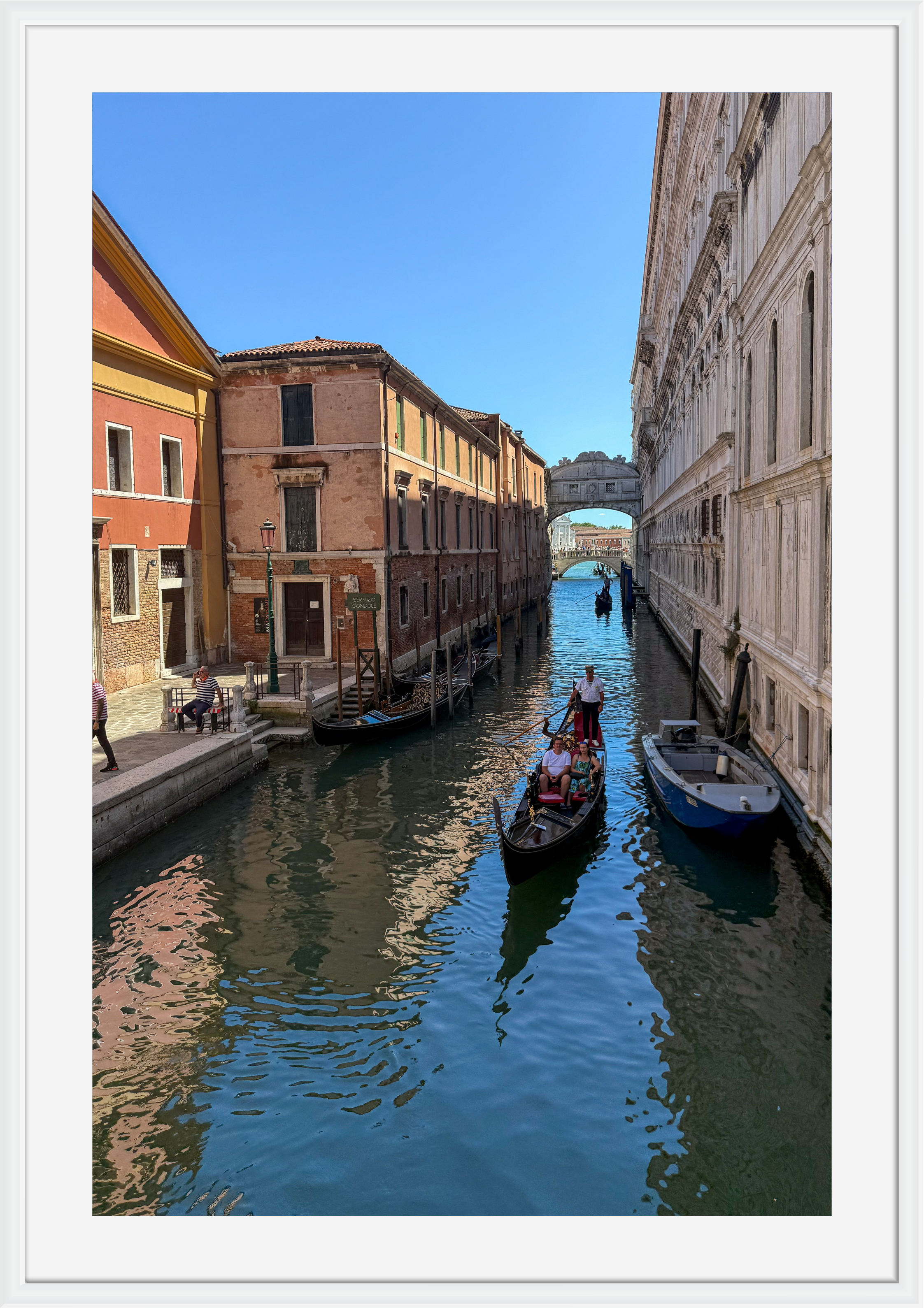 A warm evening in Venice, Italy – photographic wall art print