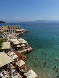 Summer afternoon on Corfu, Greece – photographic wall art print